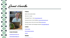 Desktop Screenshot of janethovorka.com